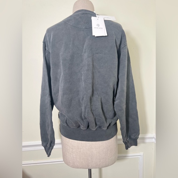 ANINE BING Ramona Sweatshirt University Paris - Picture 7 of 8